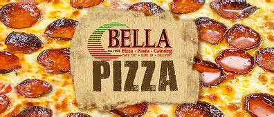Italian, Pizza - Menu. . Bella pizza lackawanna menu